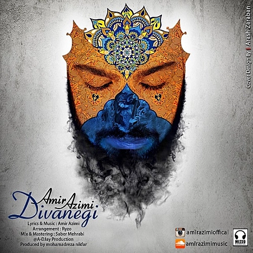 Cover artwork for Divanegi by Amir Azimi